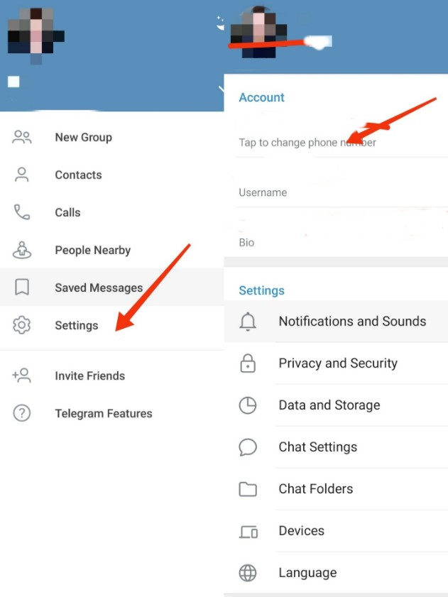 How to Transfer Telegram Chat to New phone after number Change