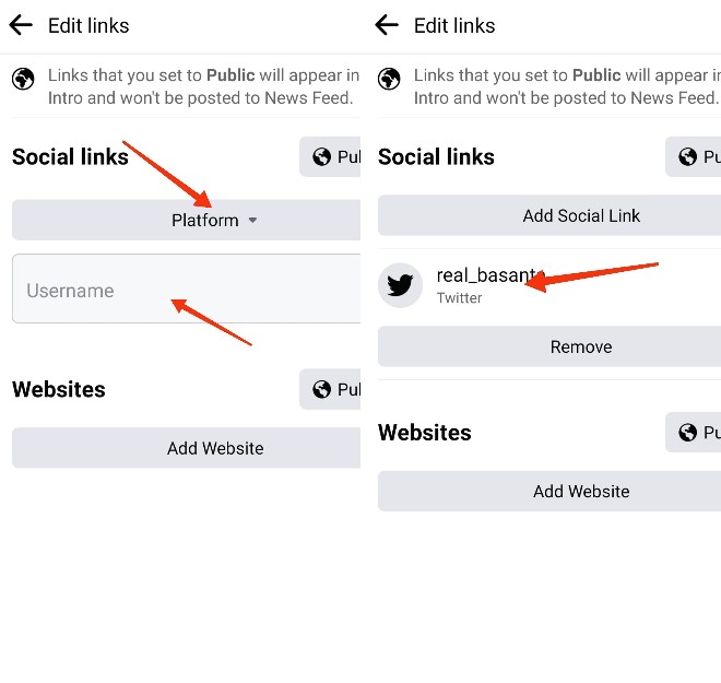 How to link Twitter to Facebook iPhone